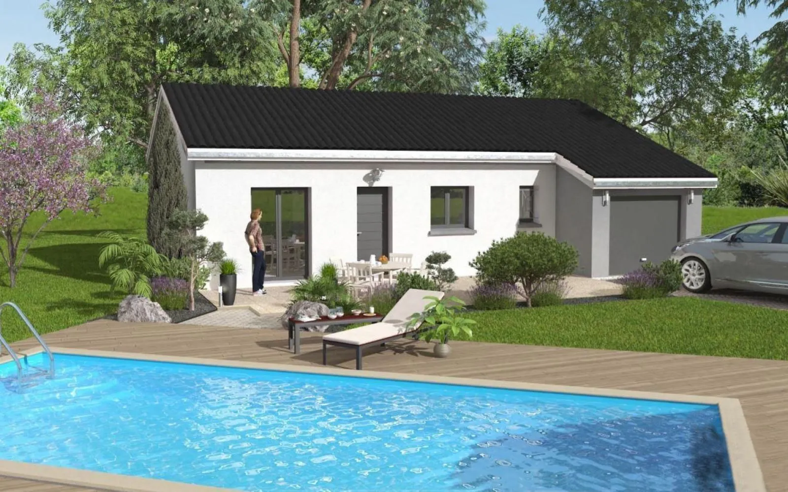 Maison 90 m² avec terrain à CREMIEU (38) à Crémieu — photo 1