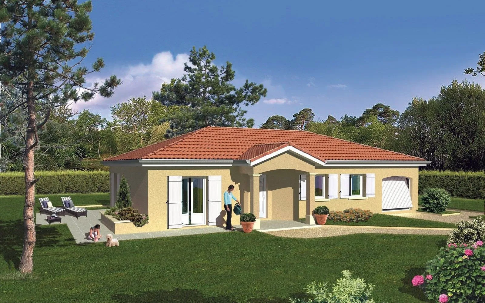 Maison 93 m² avec terrain à SAINT-ROMAIN-DE-JALIONAS (38) à Saint-Romain-de-Jalionas — photo 1