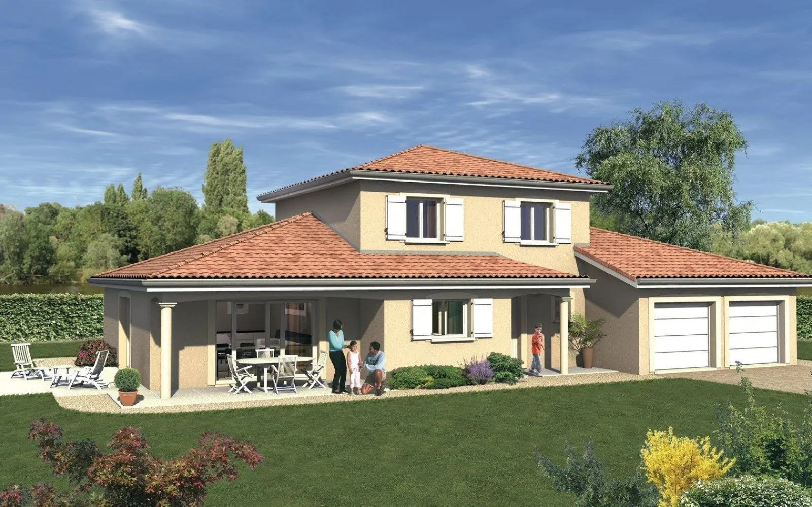 Maison 115 m² avec terrain à CREMIEU (38) à Crémieu — photo 1