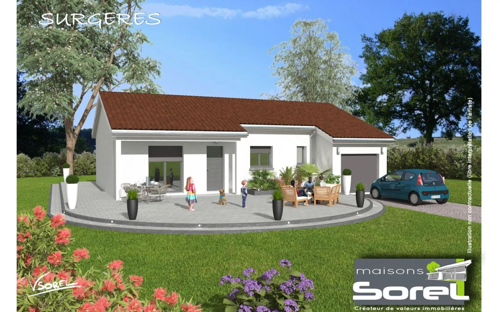 Maison 89 m² avec terrain à VERNAISON (69) à Vernaison — photo 1