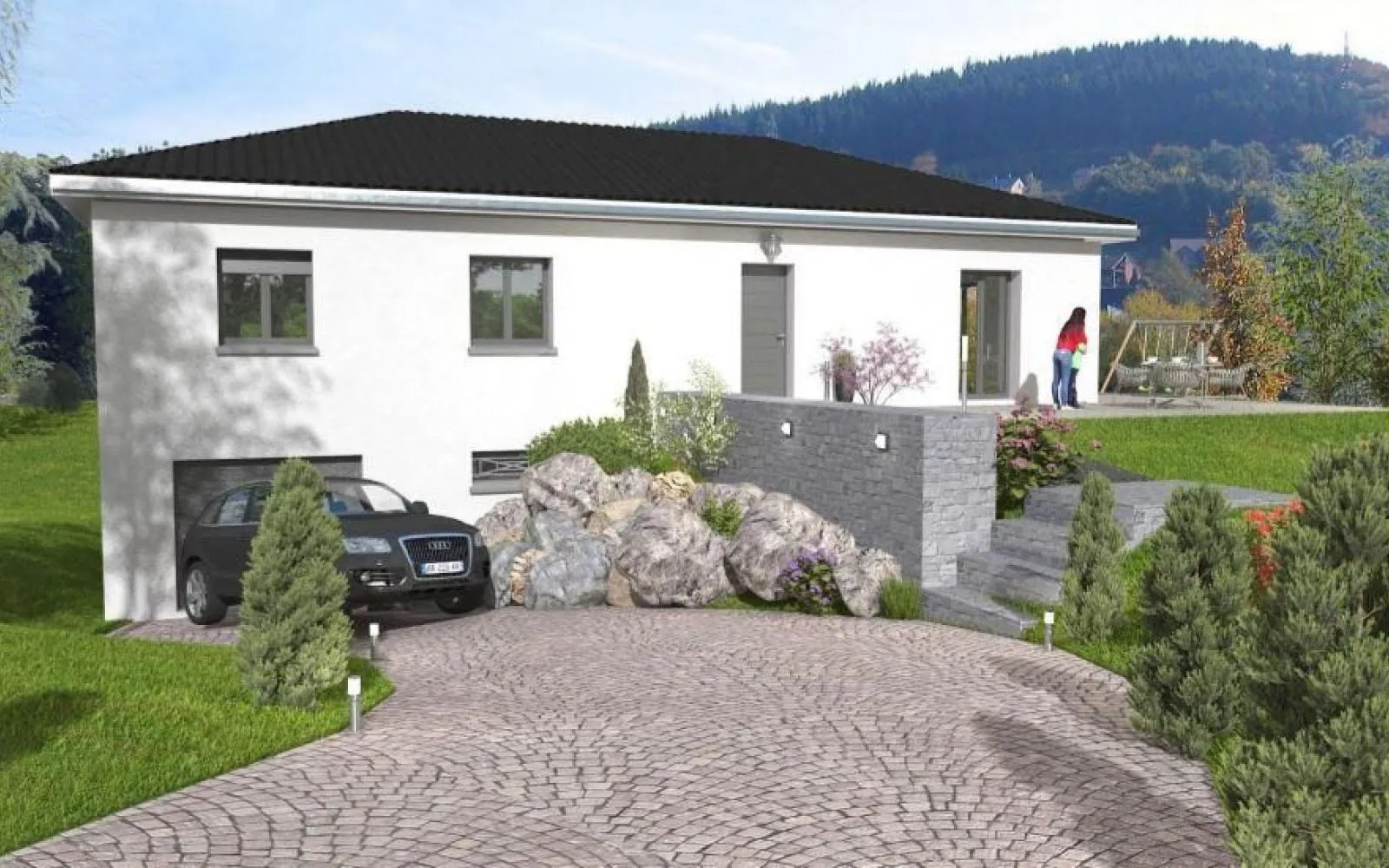 Maison 87 m² avec terrain à CREMIEU (38) à Crémieu — photo 1