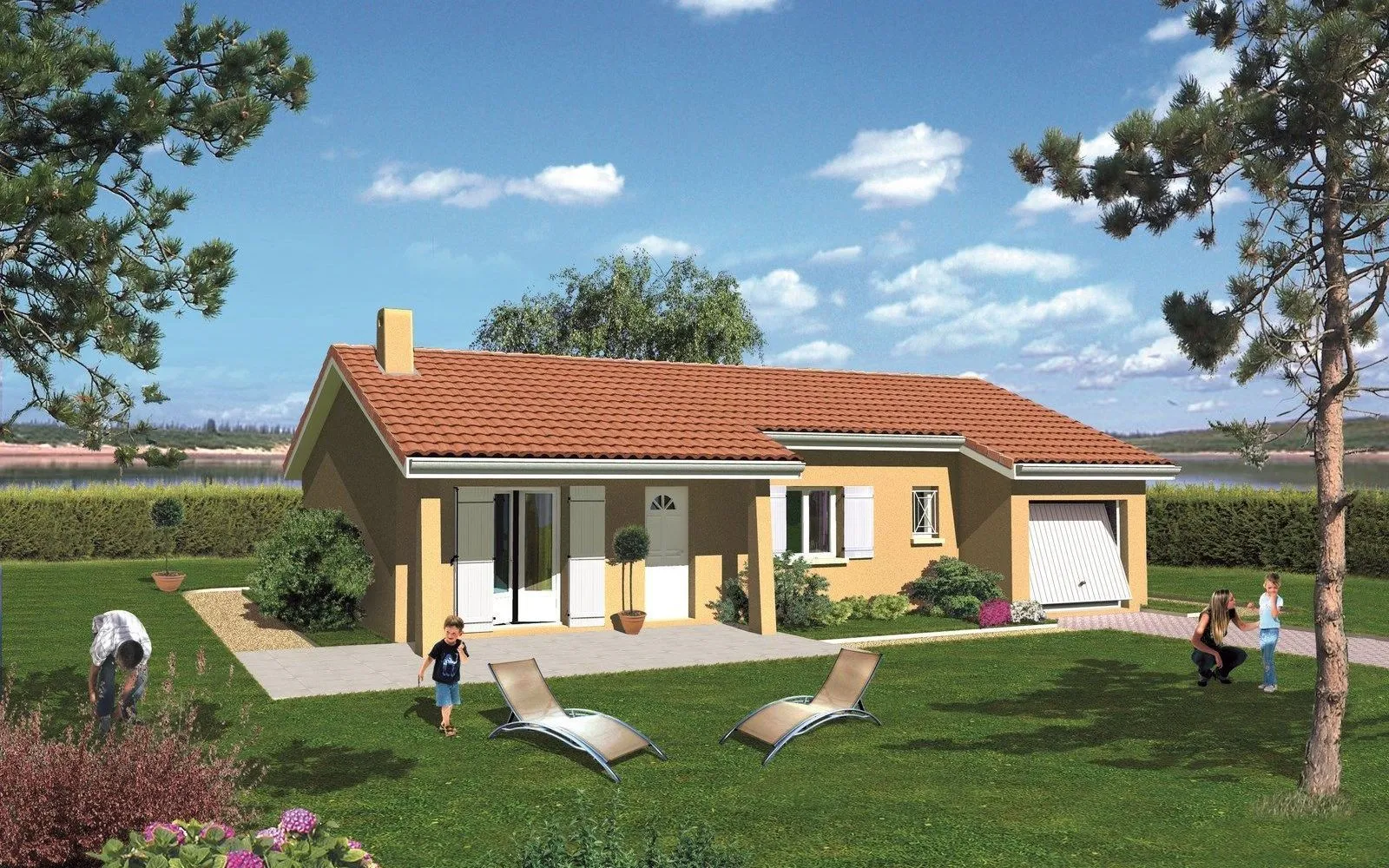 Maison 85 m² avec terrain à CREMIEU (38) à Crémieu — photo 1