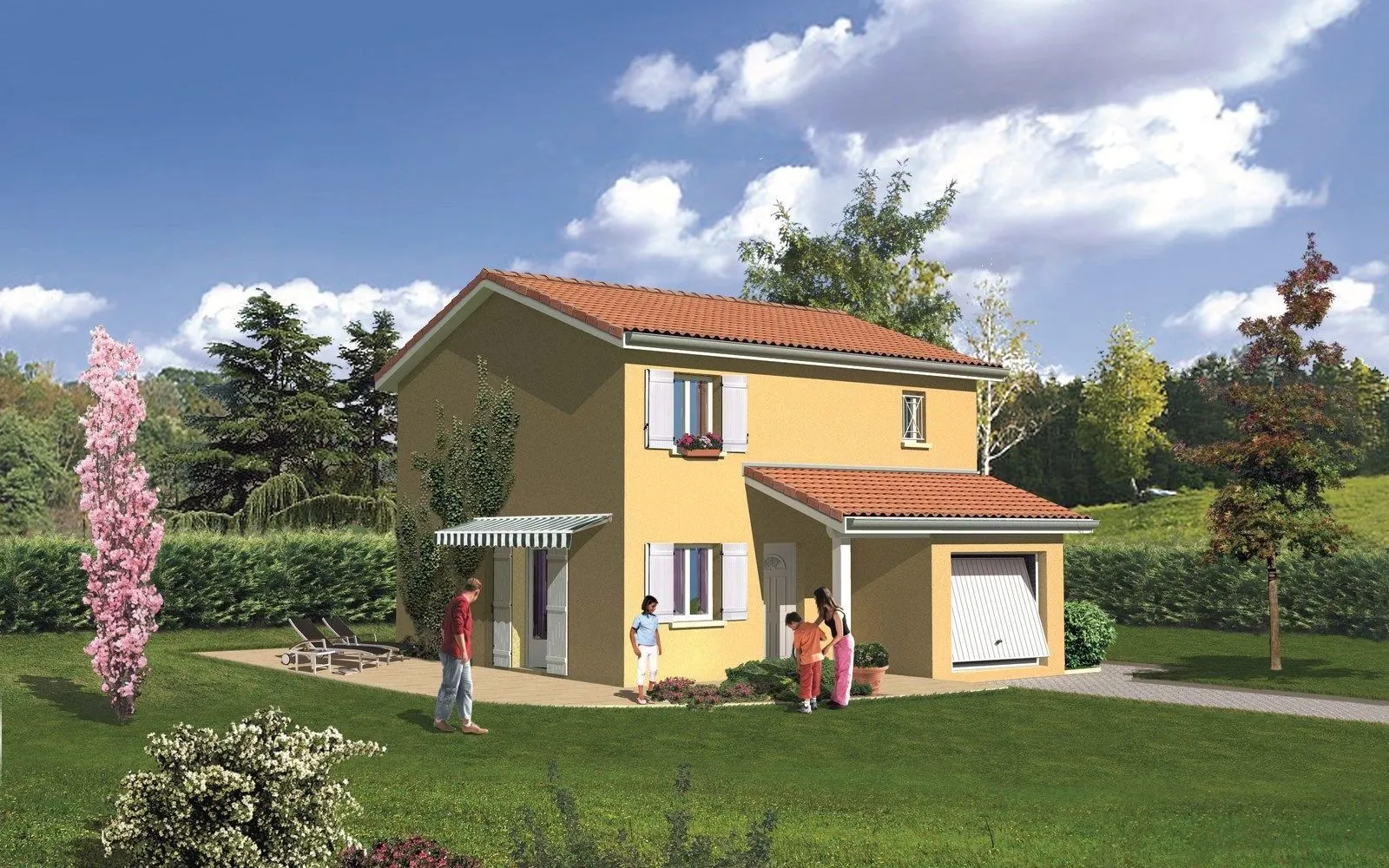 Maison 88 m² avec terrain à CREMIEU (38) à Crémieu — photo 1