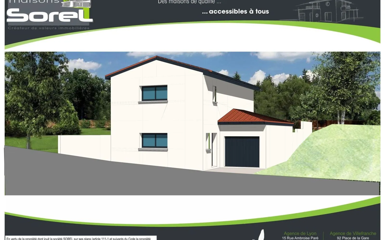 Maison 75.59 m² avec terrain à SEPTEME (38) à Septème — photo 1