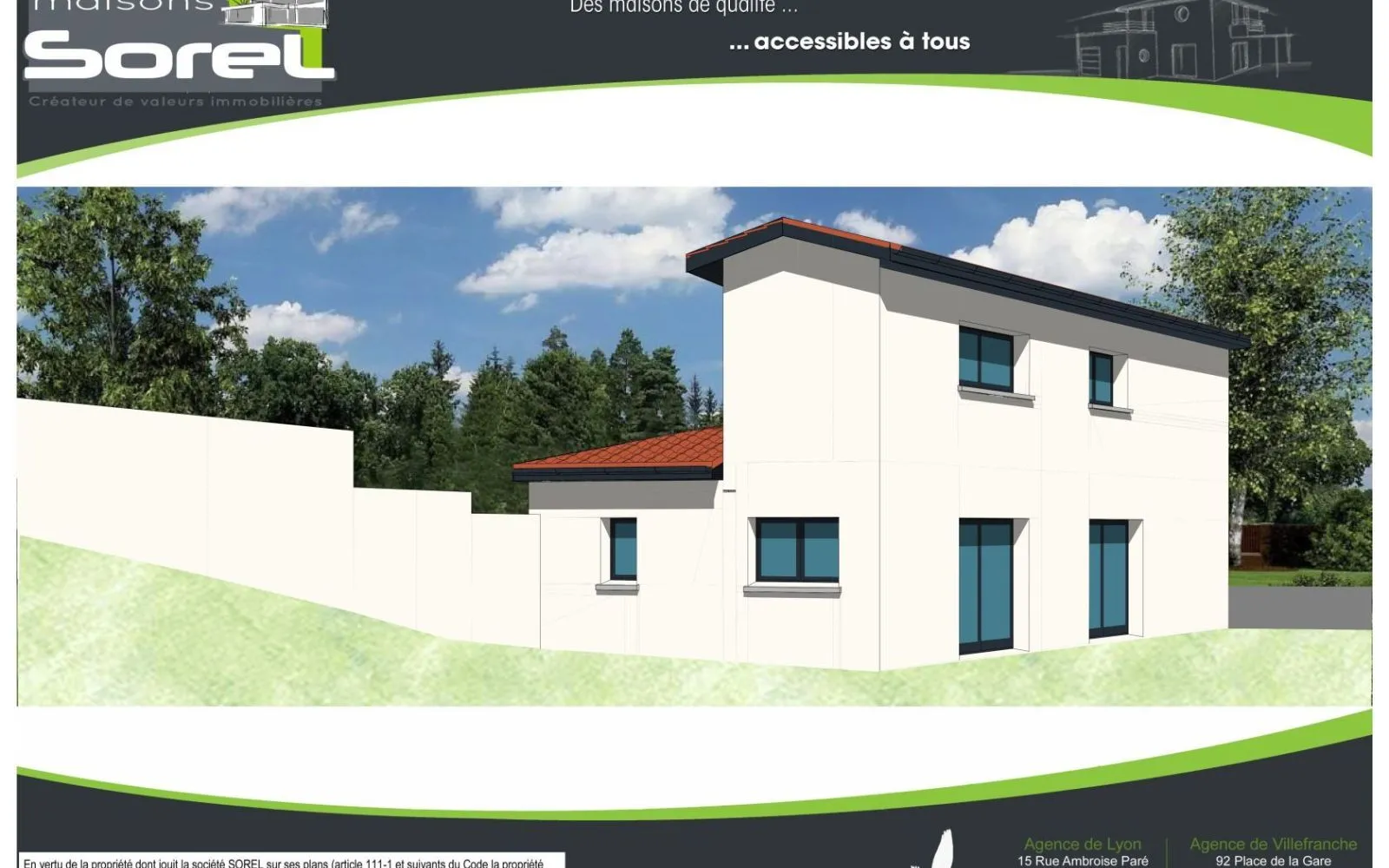 Maison 75.59 m² avec terrain à SEPTEME (38) à Septème — photo 2