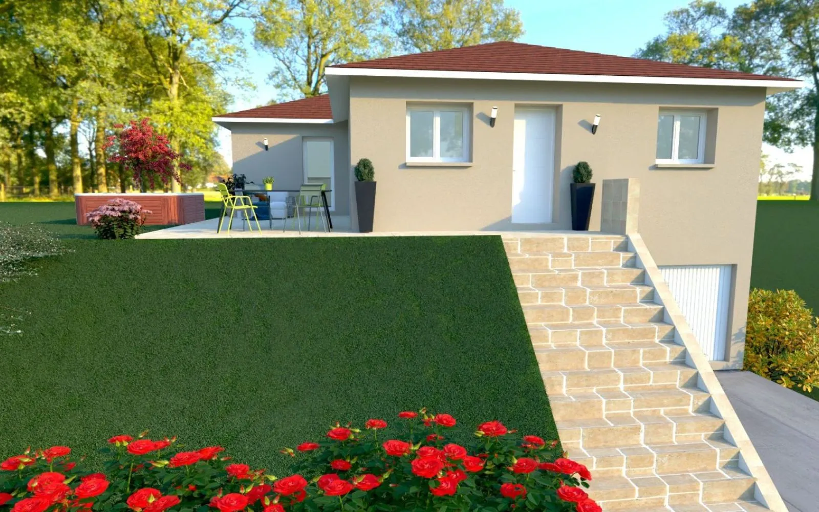 Maison 90 m² avec terrain à ARTAS (38) à Artas — photo 1