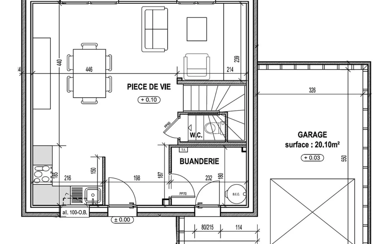 Projet de construction d'une maison 75 m² avec terrain à LIFFRE (35) à Liffré — photo 3