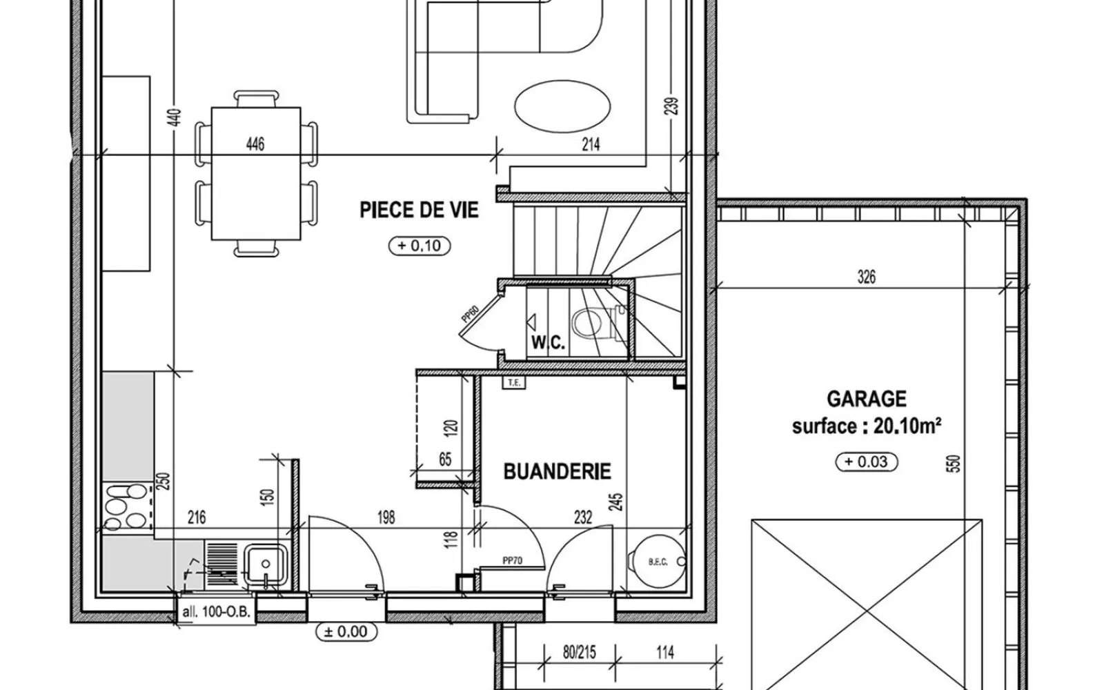 Projet de construction d'une maison 82 m² avec terrain à ERBREE (35) à Erbrée — photo 3