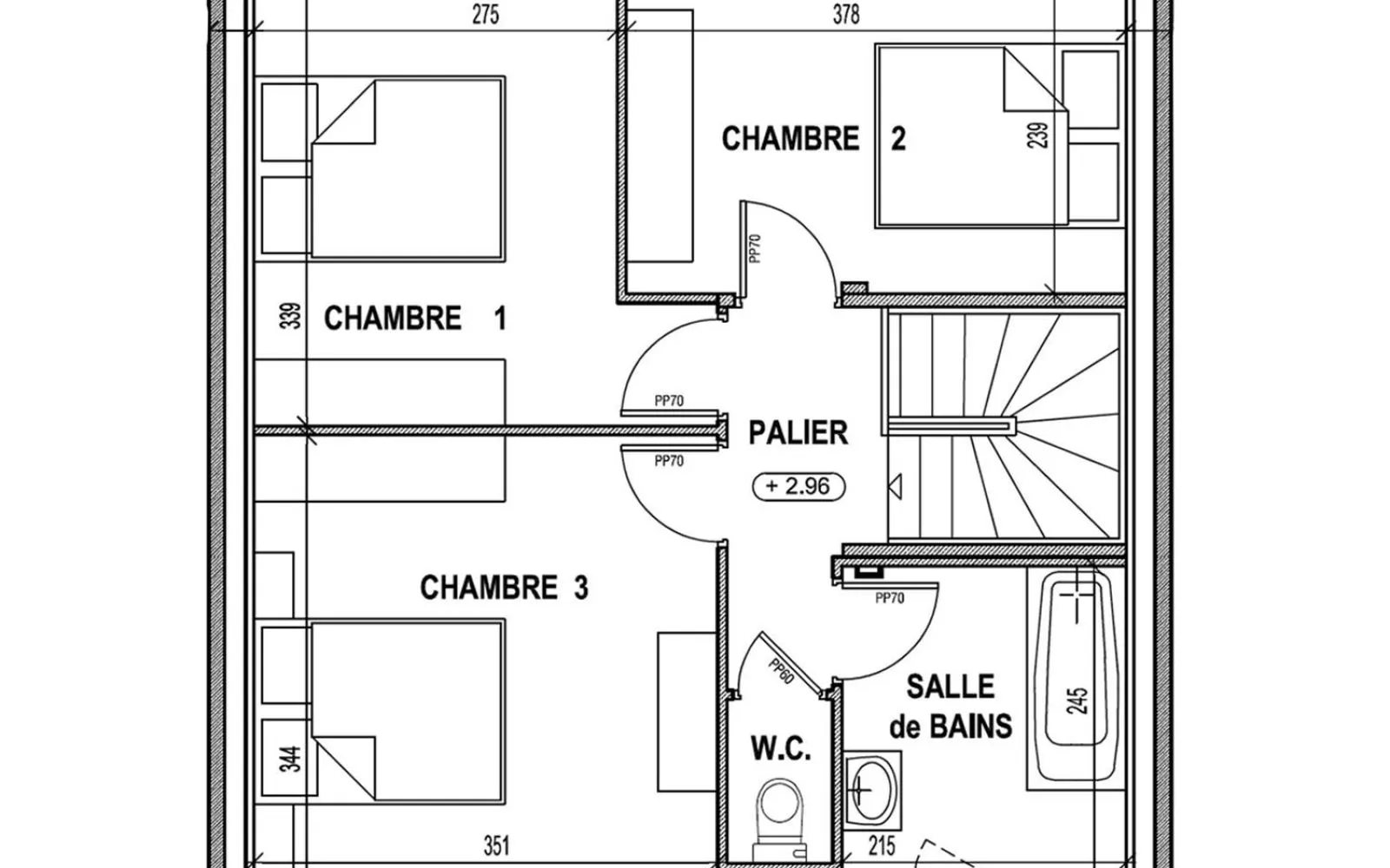 Projet de construction d'une maison 82 m² avec terrain à ERBREE (35) à Erbrée — photo 4