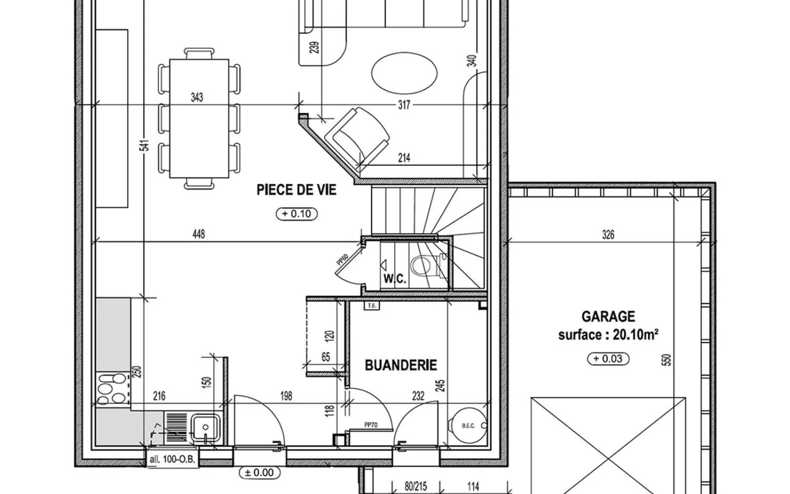 Projet de construction d'une maison 95 m² avec terrain à LIFFRE (35) à Liffré — photo 3