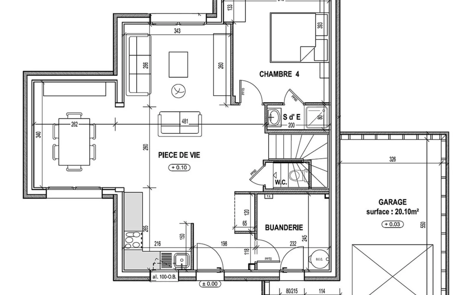 Projet de construction d'une maison 110 m² avec terrain à MECE (35) à Mecé — photo 3