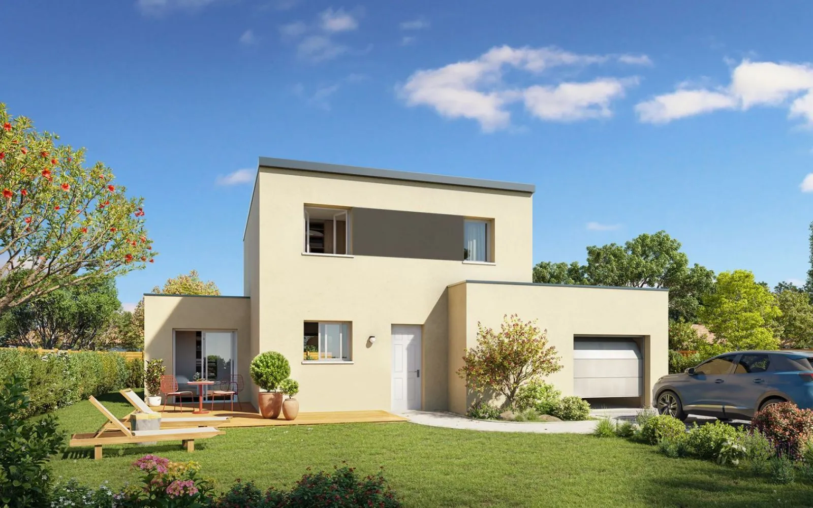 Projet de construction d'une maison 95 m² avec terrain à PLEUMELEUC (35) à Pleumeleuc — photo 1