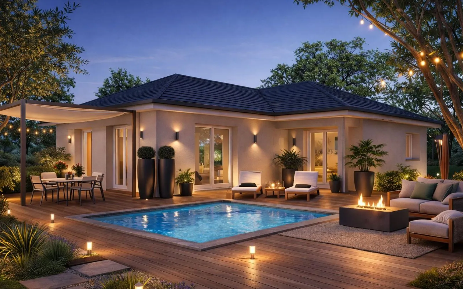 Projet de construction d'une maison 105 m² avec terrain à LE GUA (38) à Le Gua — photo 1