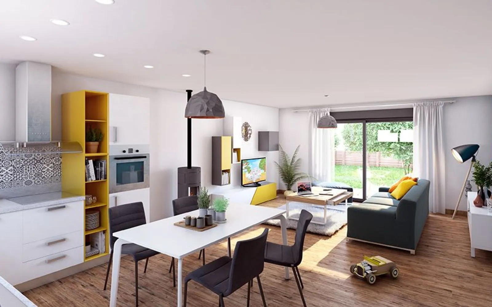 Projet de construction d'une maison 78.09 m² avec terrain à AZAY-LE-RIDEAU (37) à Azay-le-Rideau — photo 5
