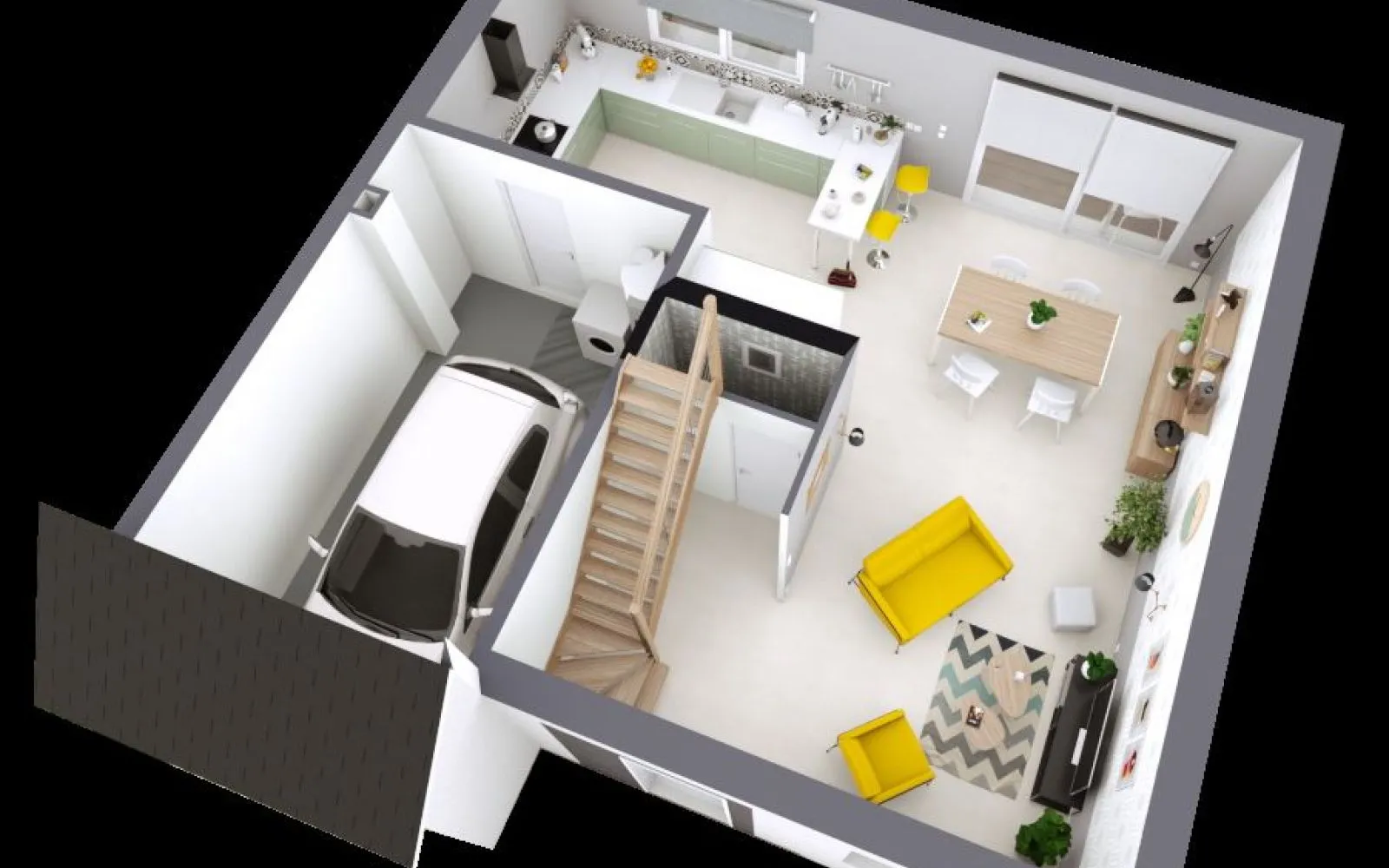Projet de construction d'une maison 83.29 m² avec terrain à SEMBLANCAY (37) à Semblançay — photo 7