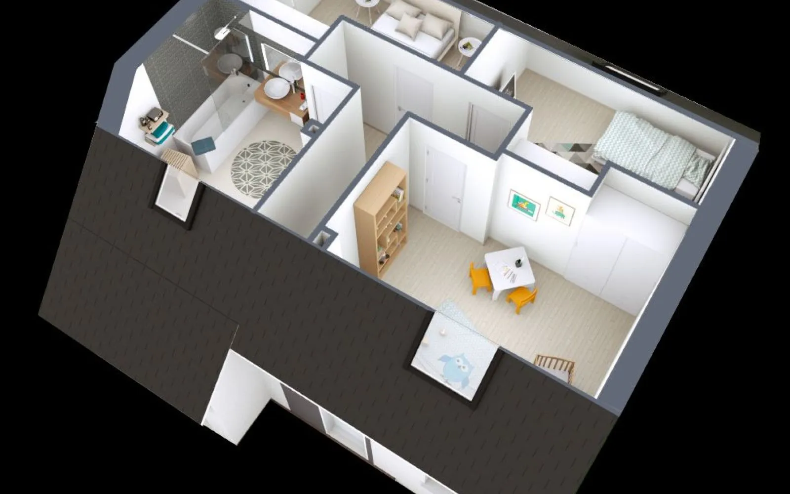 Projet de construction d'une maison 83.29 m² avec terrain à SEMBLANCAY (37) à Semblançay — photo 8