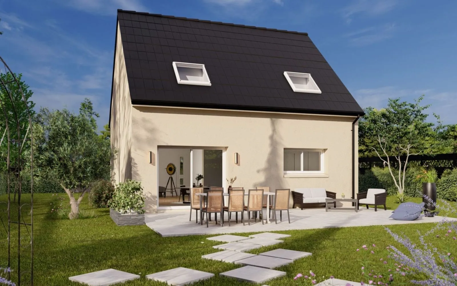Projet de construction d'une maison 83.29 m² avec terrain à SEMBLANCAY (37) à Semblançay — photo 4