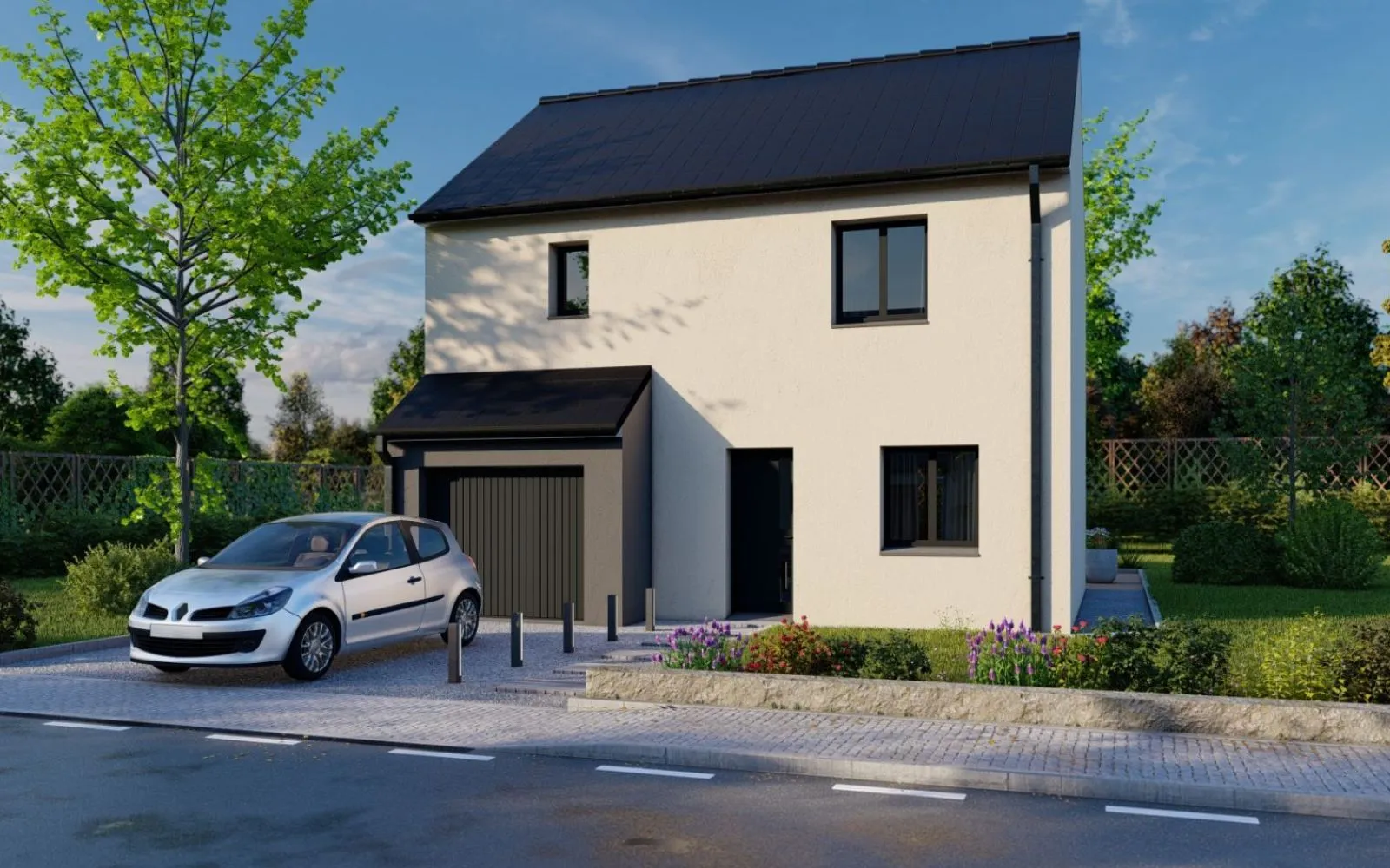 Projet de construction d'une maison 87.2 m² avec terrain à MONNAIE (37) à Monnaie — photo 1