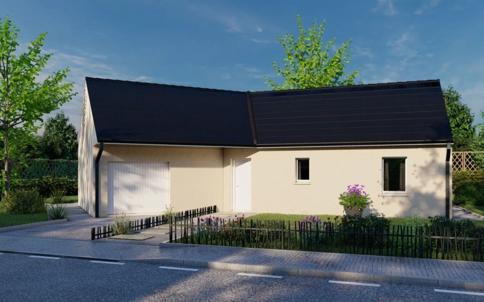 Projet de construction d'une maison 84.24 m² avec terrain à ARTANNES-SUR-INDRE (37) à Artannes-sur-Indre — photo 3