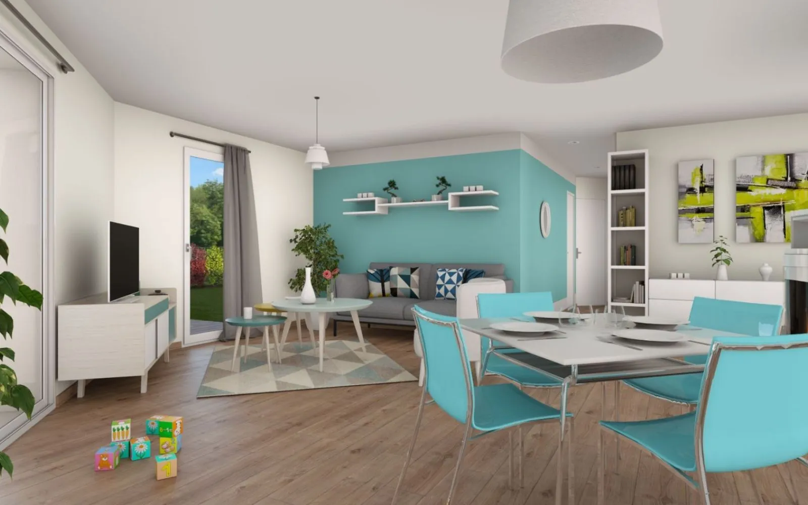 Projet de construction d'une maison 84.24 m² avec terrain à ARTANNES-SUR-INDRE (37) à Artannes-sur-Indre — photo 5