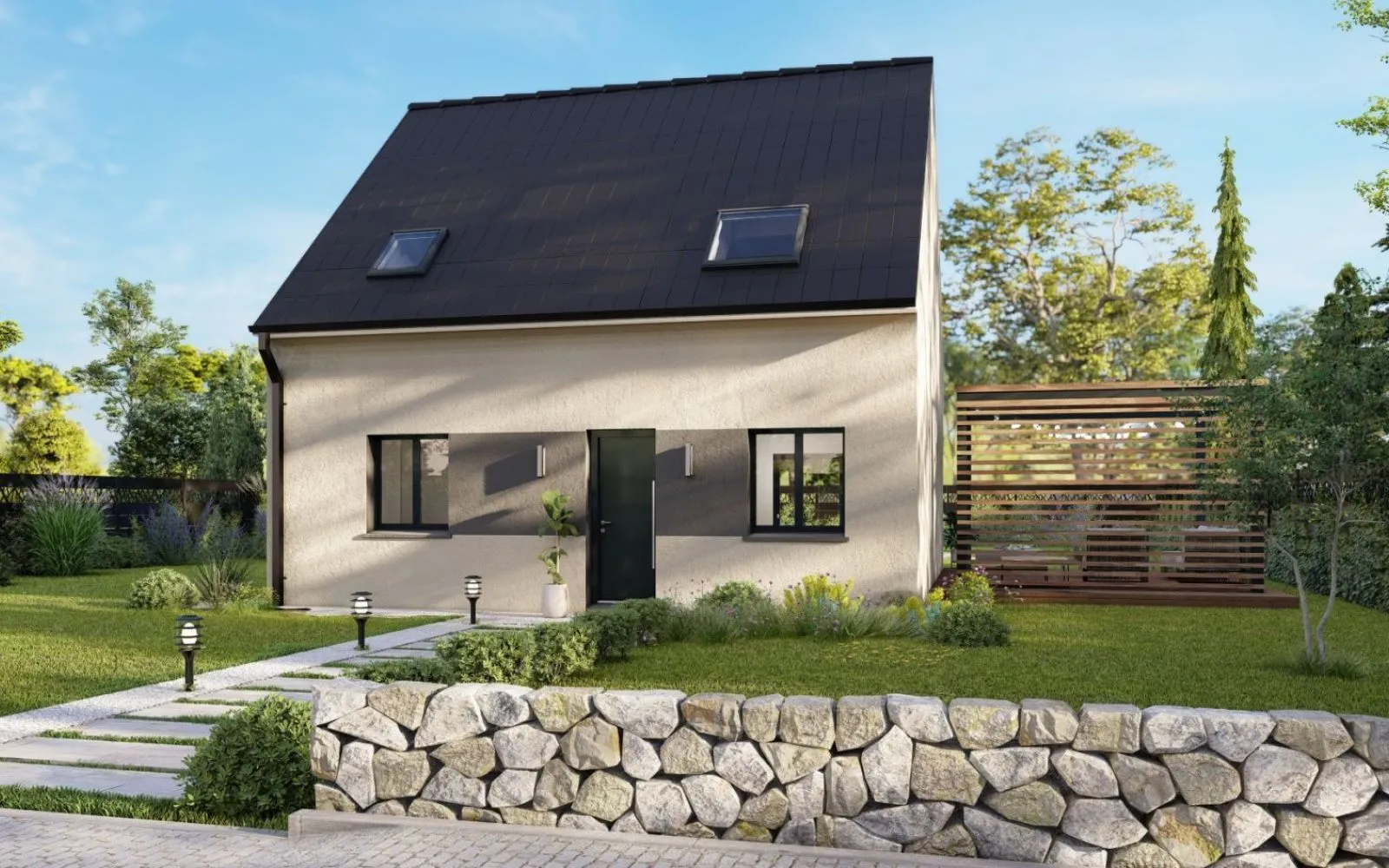 Projet de construction d'une maison 93.6 m² avec terrain à MONNAIE (37) à Monnaie — photo 1