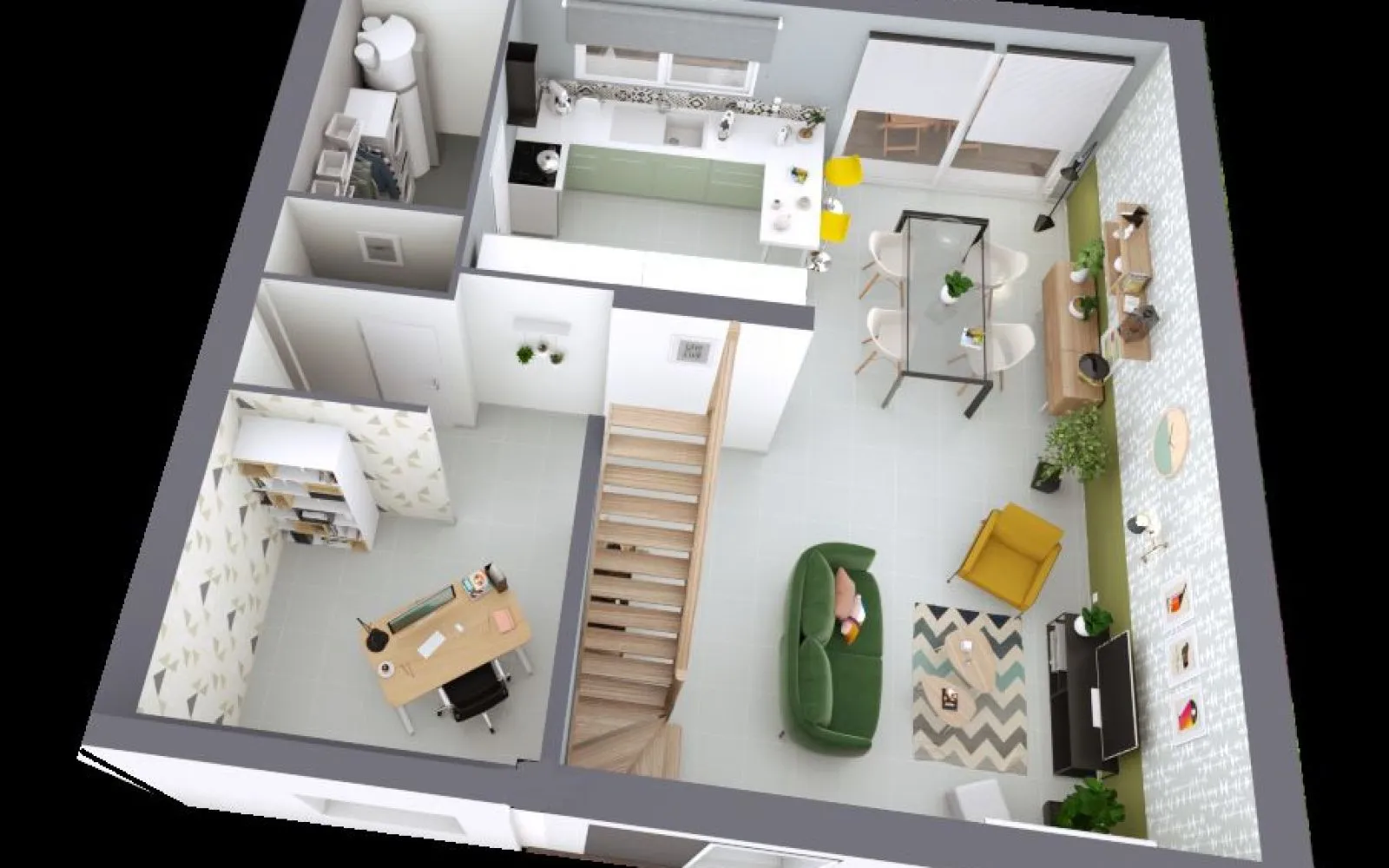 Projet de construction d'une maison 93.6 m² avec terrain à MONNAIE (37) à Monnaie — photo 7