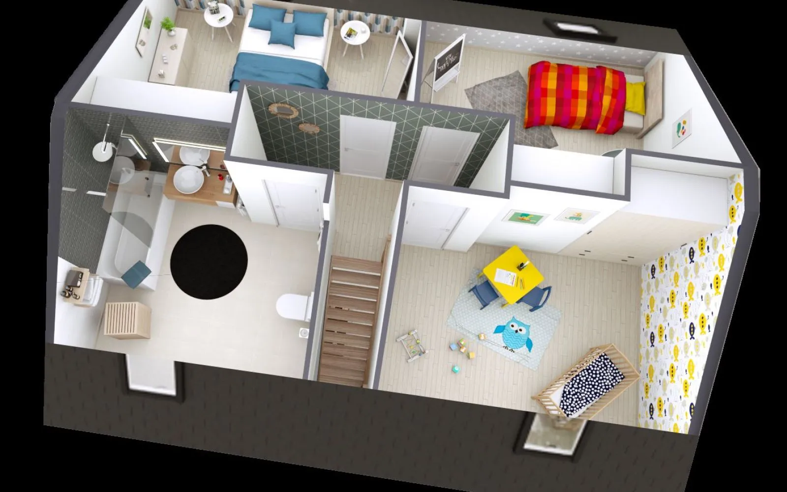 Projet de construction d'une maison 93.6 m² avec terrain à MONNAIE (37) à Monnaie — photo 8