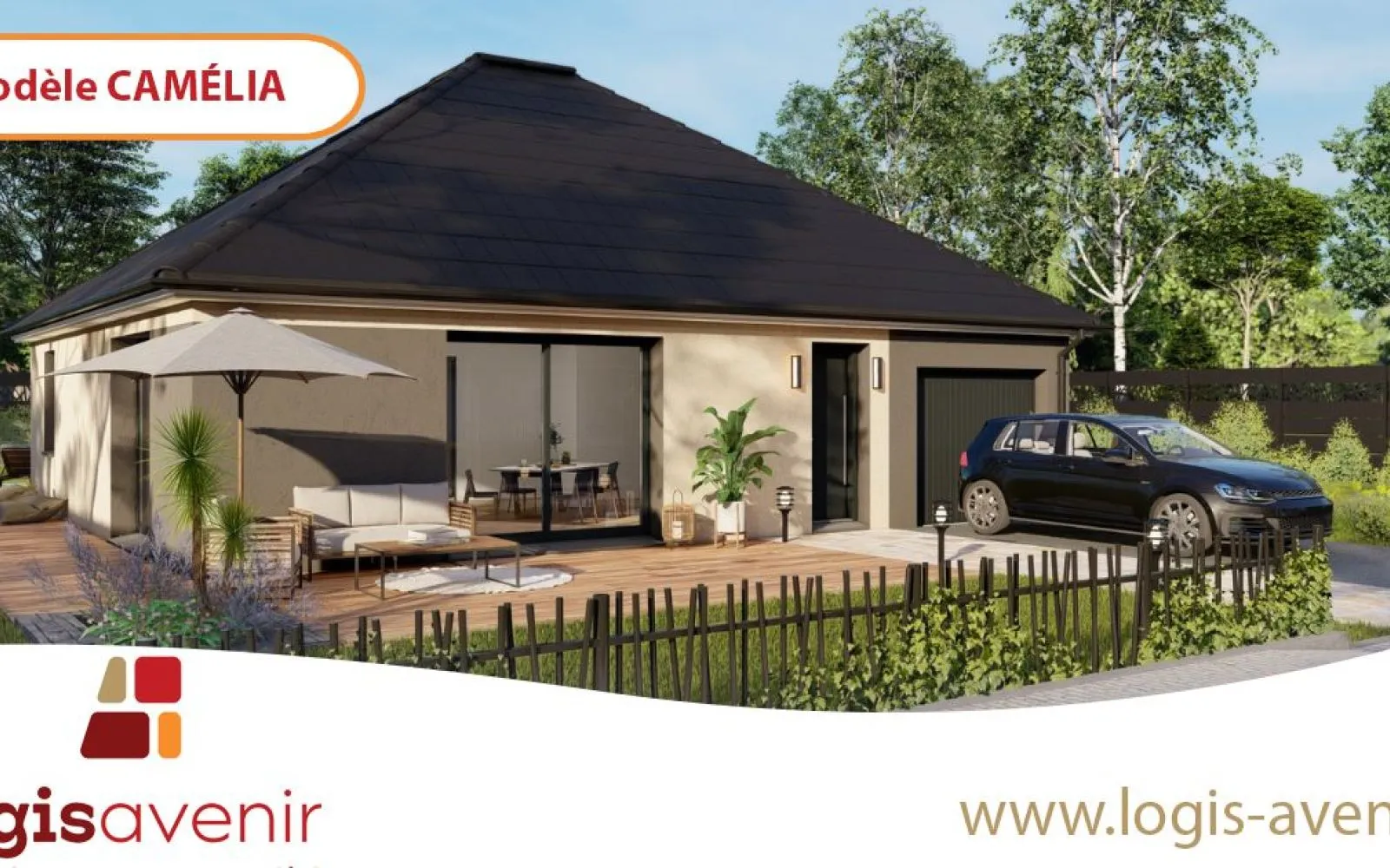 Projet de construction d'une maison 67.59 m² avec terrain à LUYNES (37) à Luynes — photo 9