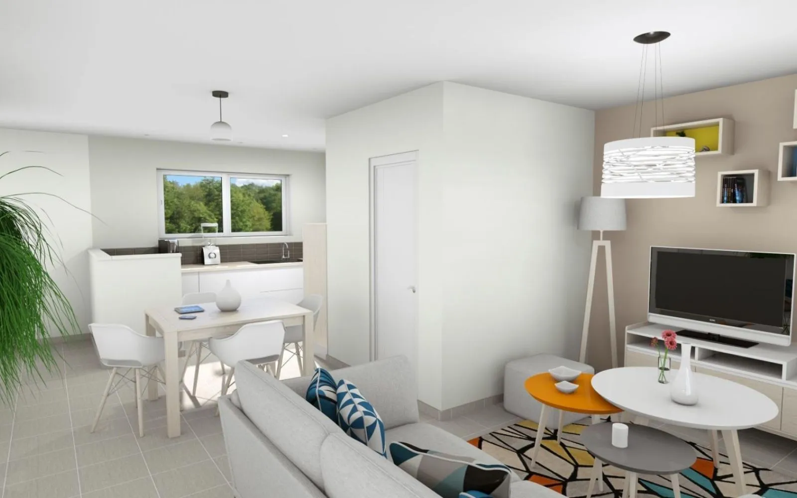 Projet de construction d'une maison 67.59 m² avec terrain à LUYNES (37) à Luynes — photo 5