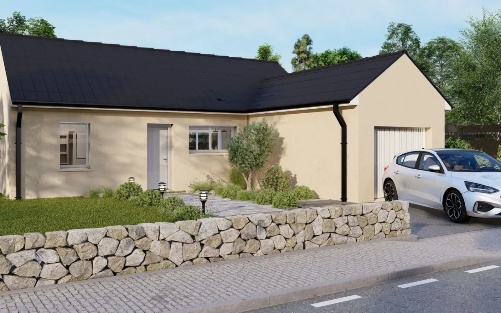 Projet de construction d'une maison 59.9 m² avec terrain à PERNAY (37) à Pernay — photo 3
