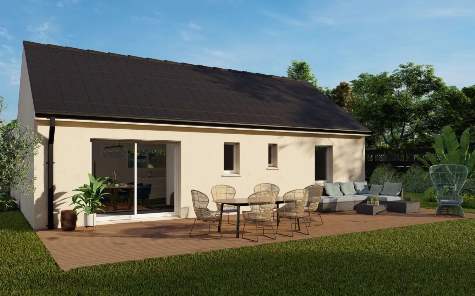 Projet de construction d'une maison 59.9 m² avec terrain à PERNAY (37) à Pernay — photo 4