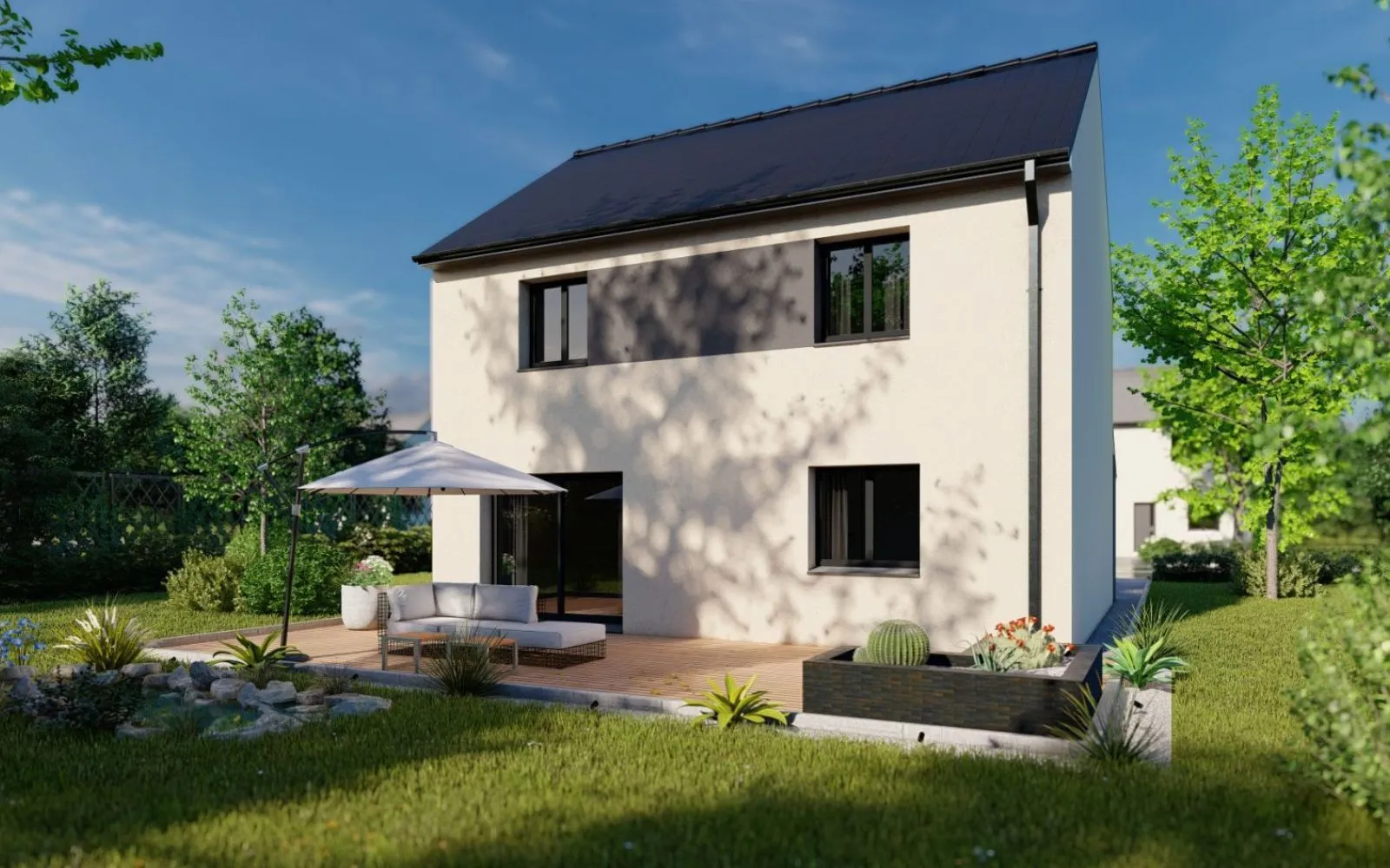 Projet de construction d'une maison 103.45 m² avec terrain à ARTANNES-SUR-INDRE (37) à Artannes-sur-Indre — photo 2