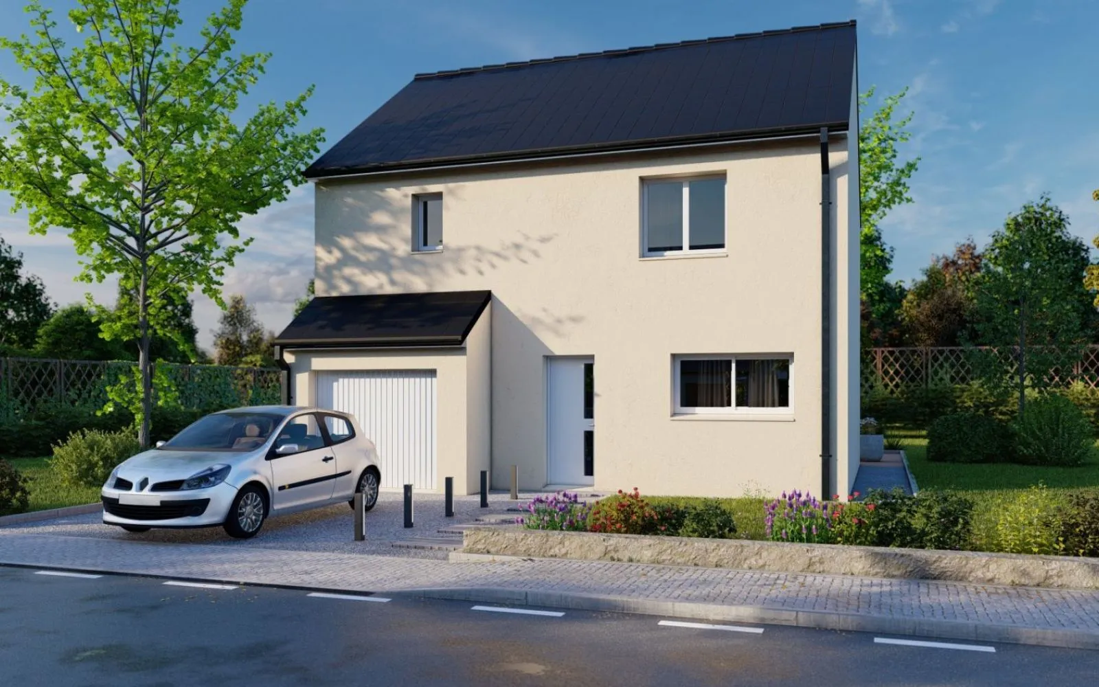 Projet de construction d'une maison 103.45 m² avec terrain à ARTANNES-SUR-INDRE (37) à Artannes-sur-Indre — photo 3