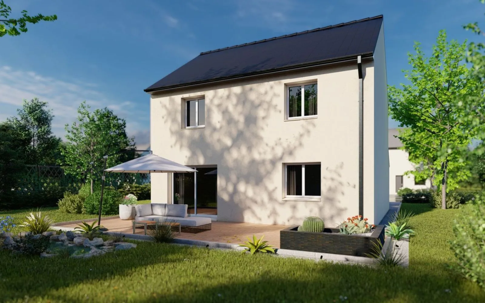 Projet de construction d'une maison 103.45 m² avec terrain à ARTANNES-SUR-INDRE (37) à Artannes-sur-Indre — photo 4