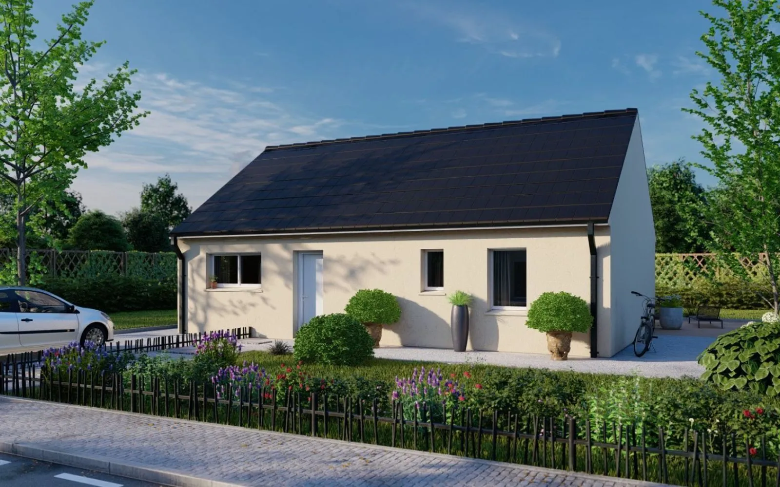 Projet de construction d'une maison 76.5 m² avec terrain à LUYNES (37) à Luynes — photo 3