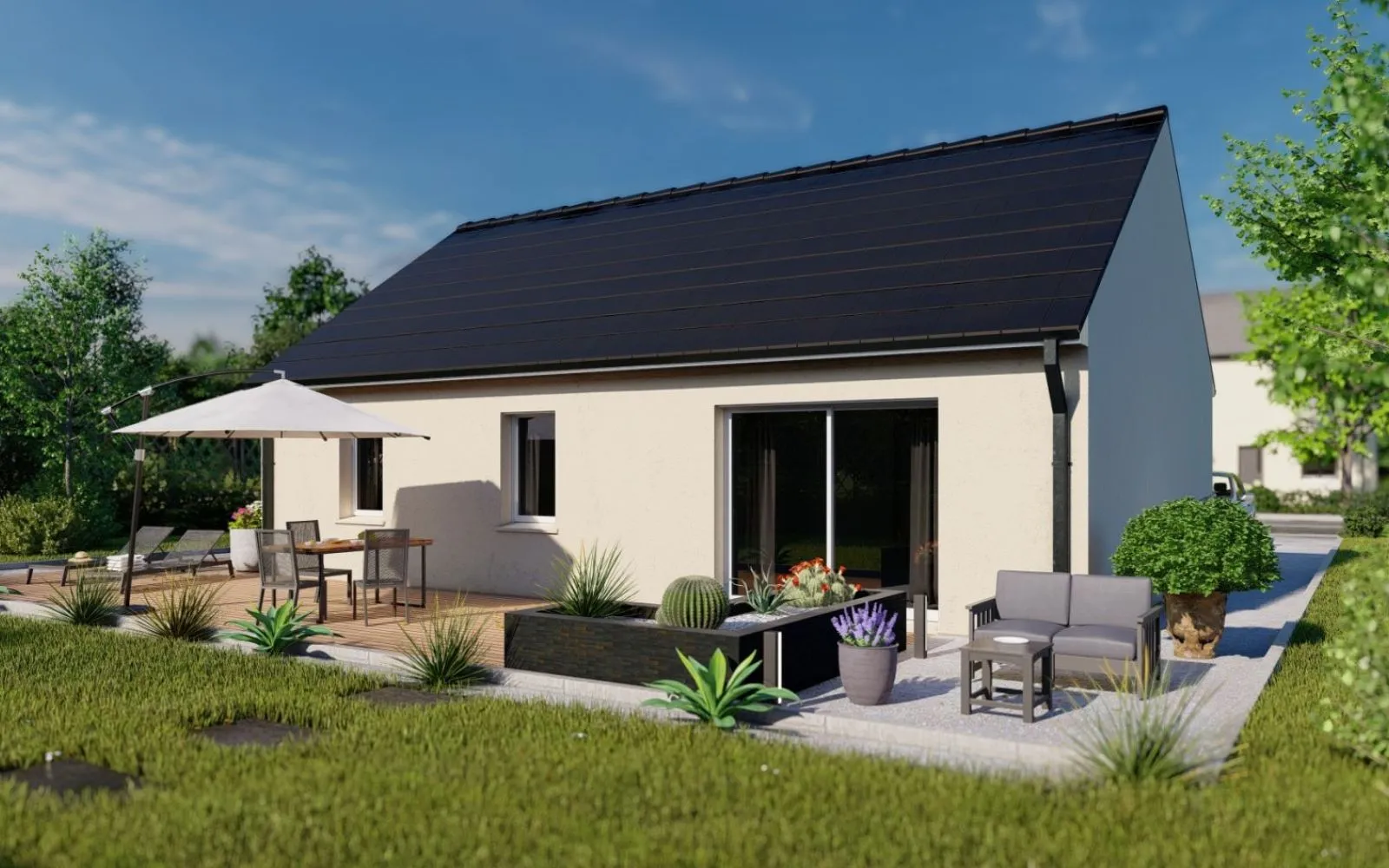 Projet de construction d'une maison 76.5 m² avec terrain à LUYNES (37) à Luynes — photo 4