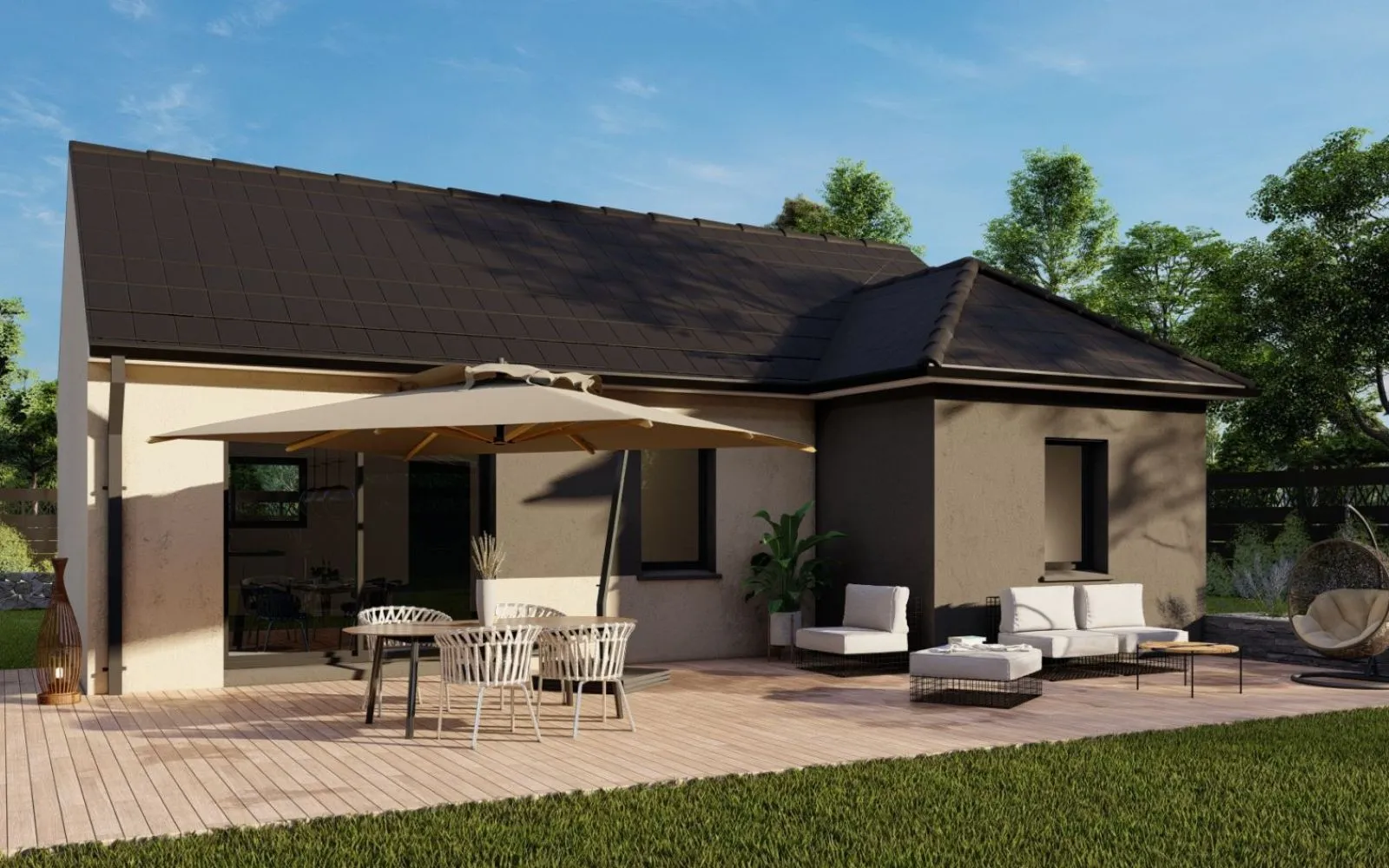 Projet de construction d'une maison 63.54 m² avec terrain à ARTANNES-SUR-INDRE (37) à Artannes-sur-Indre — photo 2