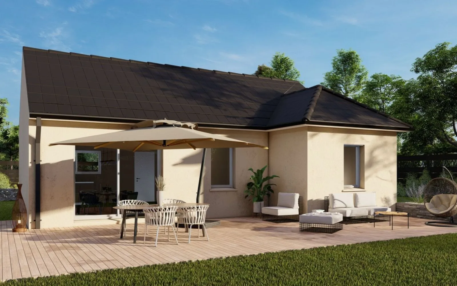 Projet de construction d'une maison 63.54 m² avec terrain à ARTANNES-SUR-INDRE (37) à Artannes-sur-Indre — photo 4