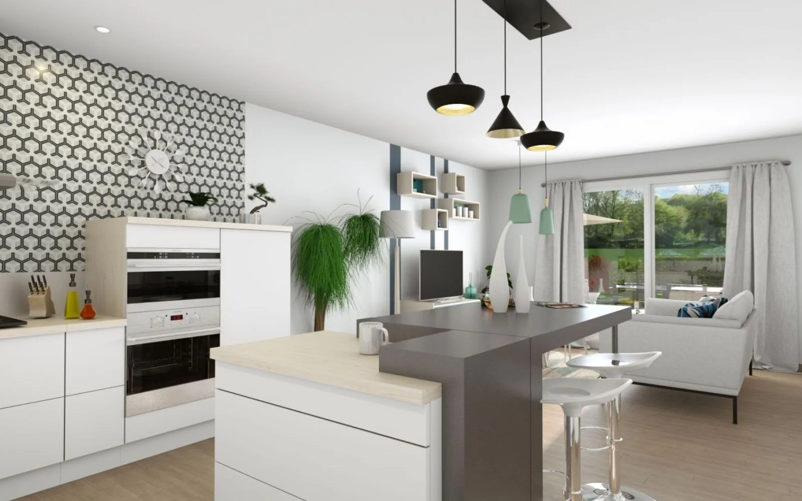 Projet de construction d'une maison 66.71 m² avec terrain à AZAY-LE-RIDEAU (37) à Azay-le-Rideau — photo 5