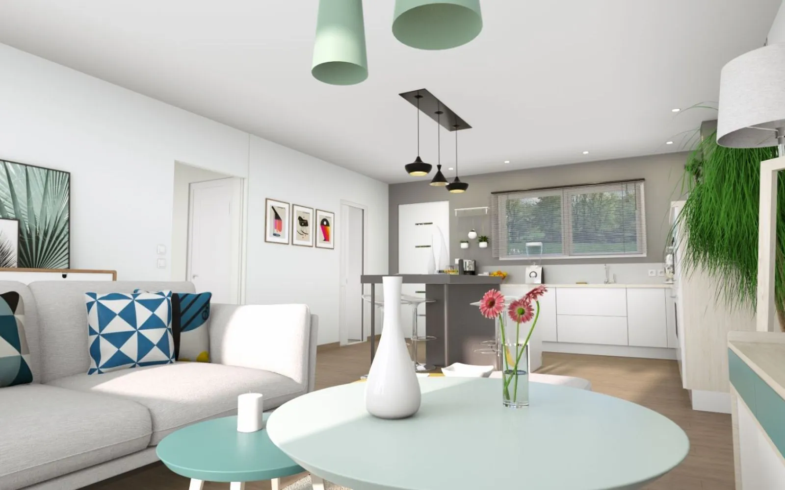 Projet de construction d'une maison 66.71 m² avec terrain à AZAY-LE-RIDEAU (37) à Azay-le-Rideau — photo 6