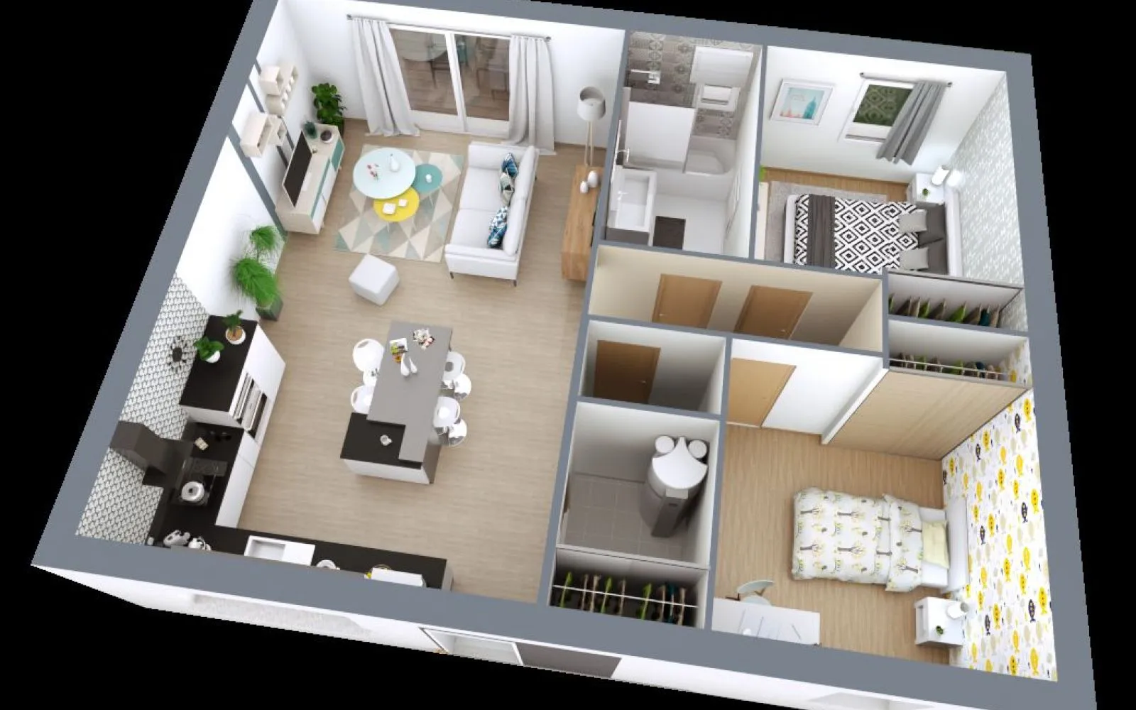 Projet de construction d'une maison 66.71 m² avec terrain à AZAY-LE-RIDEAU (37) à Azay-le-Rideau — photo 7