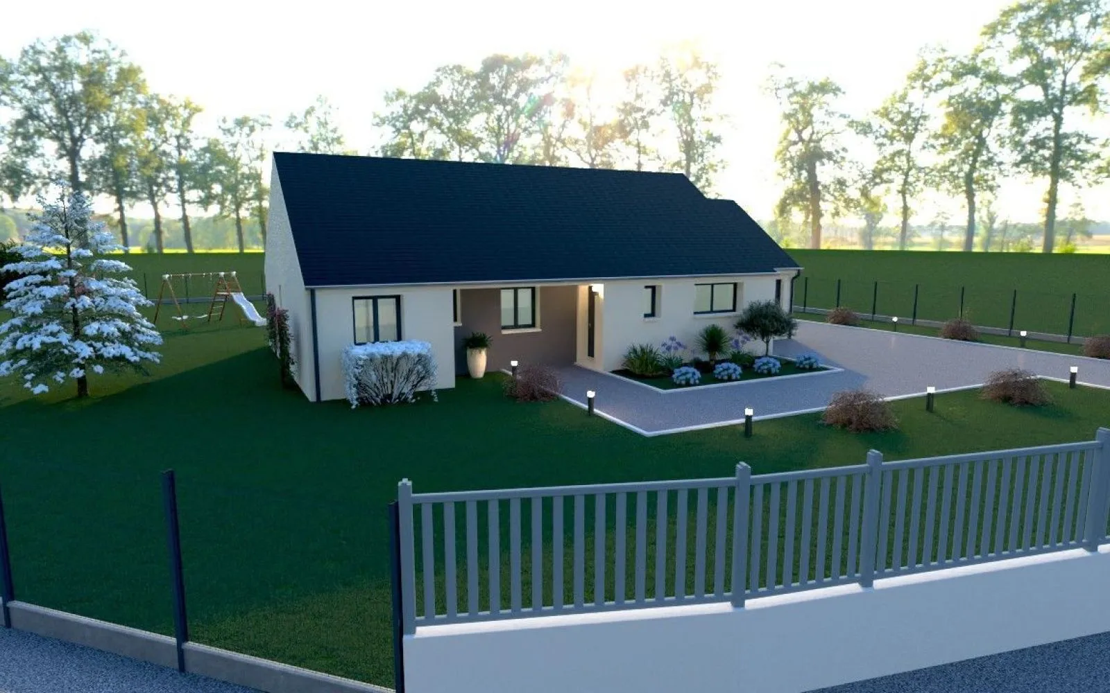 Projet de construction d'une maison 107 m² avec terrain à CONTEVILLE (76) à Conteville — photo 1