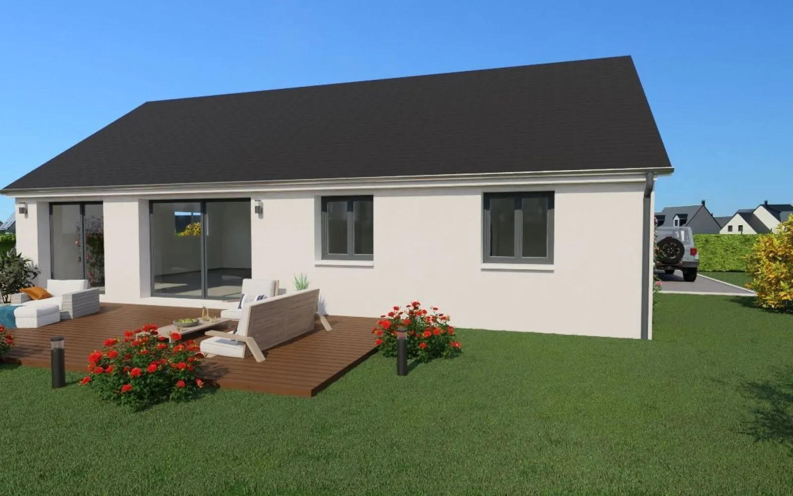 Projet de construction d'une maison 109 m² avec terrain à DOUVREND (76) à Douvrend — photo 2
