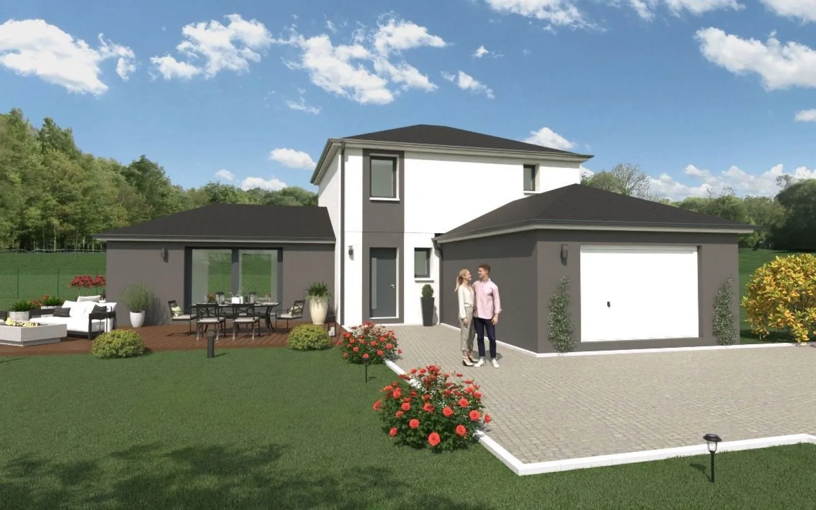 Projet de construction d'une maison 116 m² avec terrain à SAINT-GERMAIN-SUR-EAULNE (76) à Saint-Germain-sur-Eaulne — photo 1