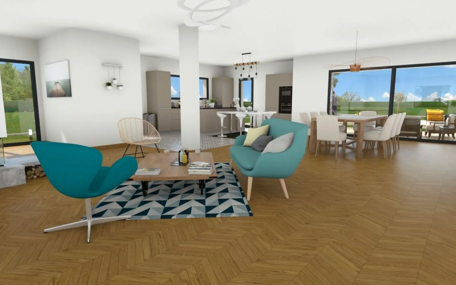 Maison 120 m² avec terrain à CAUFFRY (60) à Cauffry — photo 2