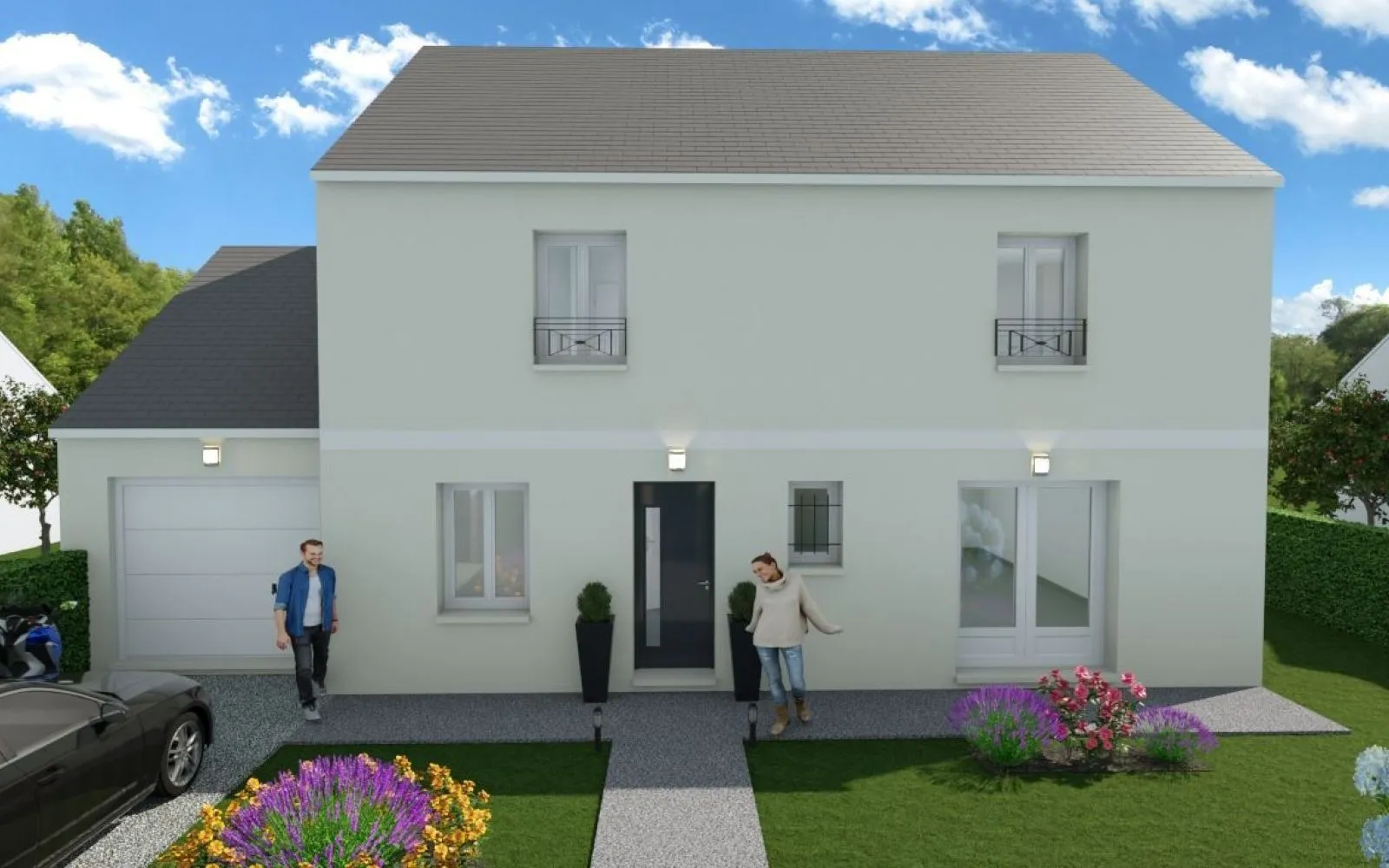 Maison 134 m² avec terrain à TROISSEREUX (60) à Troissereux — photo 2