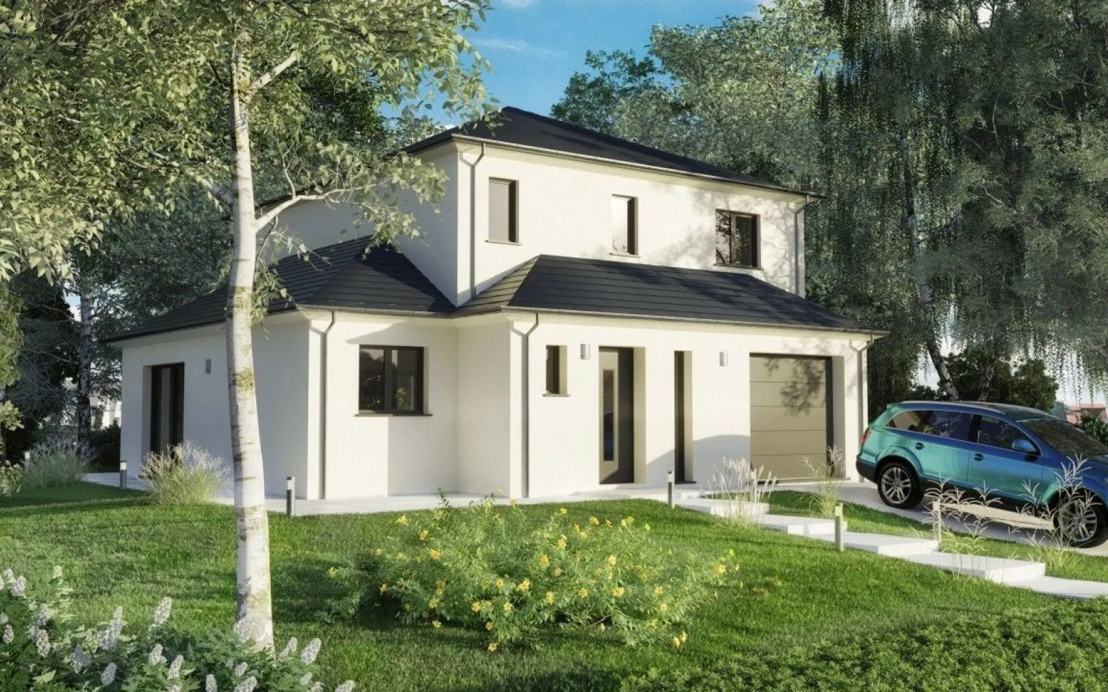 Maison 120 m² avec terrain à SAINTINES (60) à Saintines — photo 2