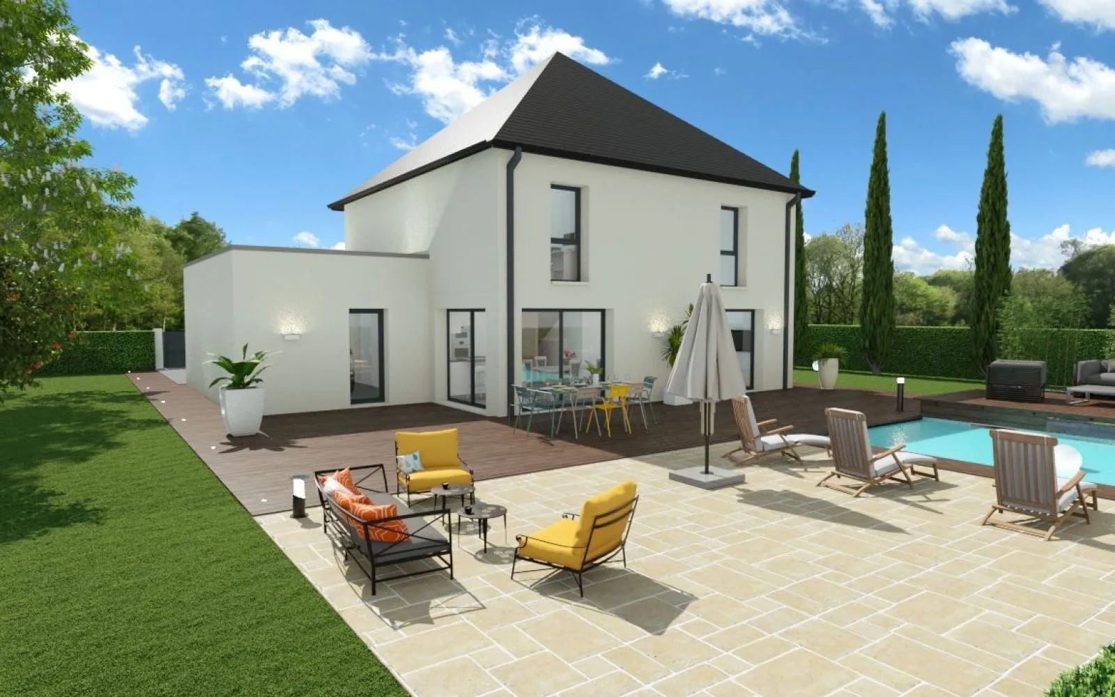 Maison 126 m² avec terrain à CRISOLLES (60) à Crisolles — photo 2