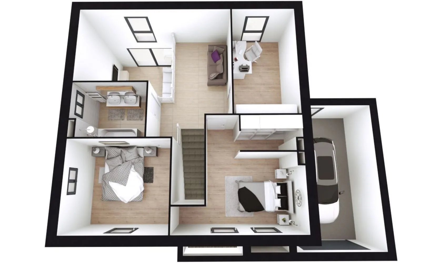 Maison 126 m² avec terrain à CRISOLLES (60) à Crisolles — photo 6