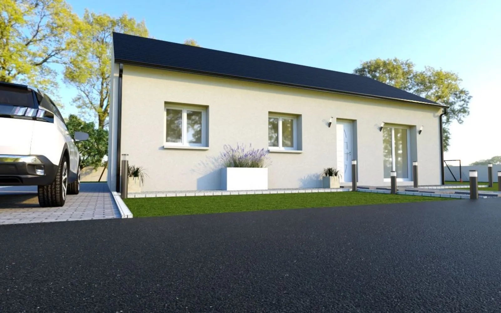 Maison 80 m² avec terrain à POMMIERS (02) à Pommiers — photo 2